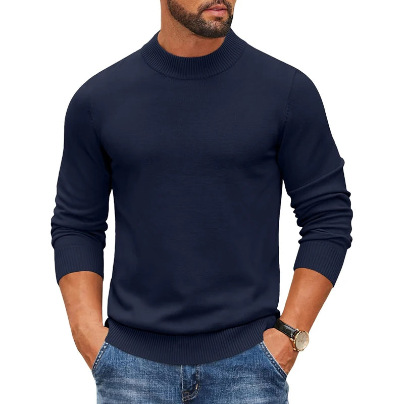 Gerippter Pullover