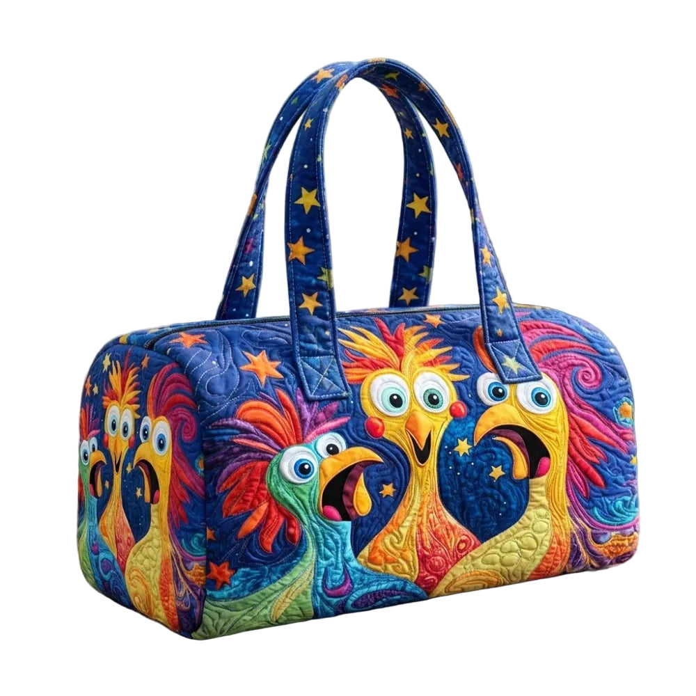 Quilted Duffle Bag / Weekender Tasche