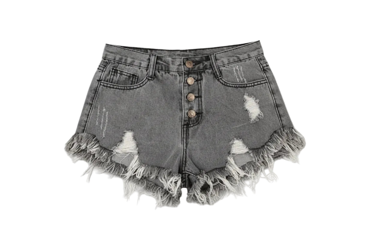 Summer denim shorts