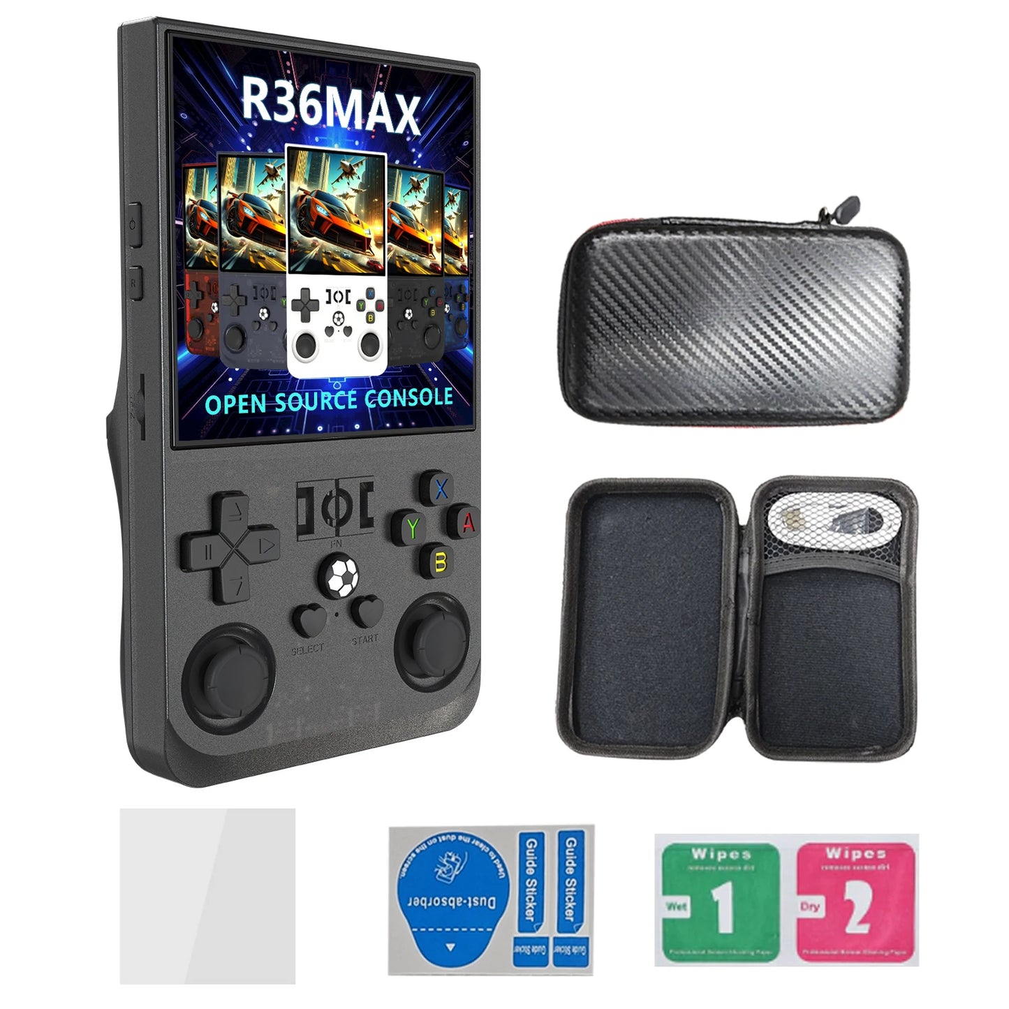 MAX Handheld Konsole für mehr Spielspass mit bis zu 22.000 vorinstallierten Spielen
