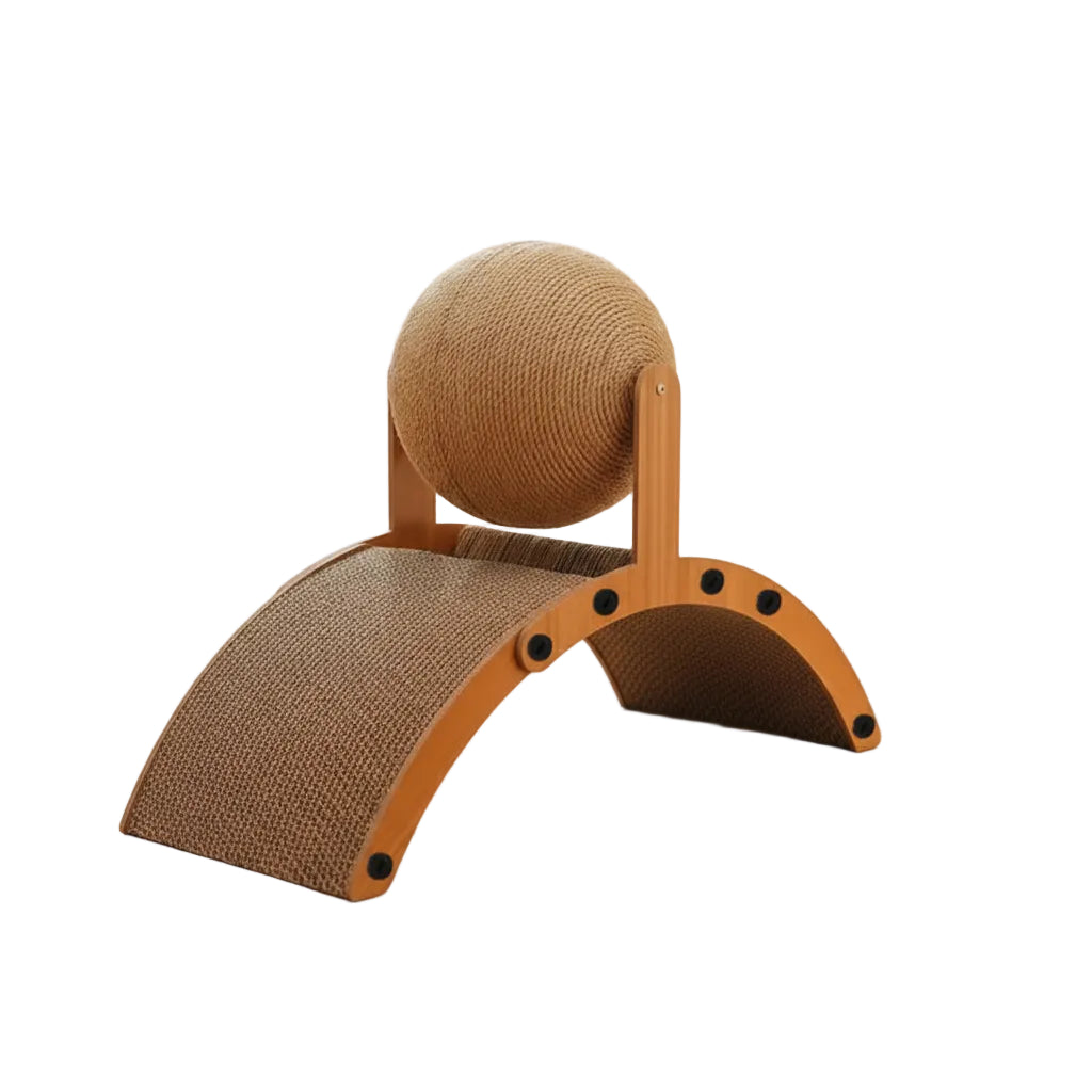 2-in-1 Scratching Board with Scratching Ball
