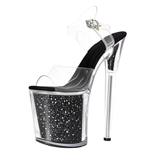 Talons hauts de pole dance avec un talon de 20 cm