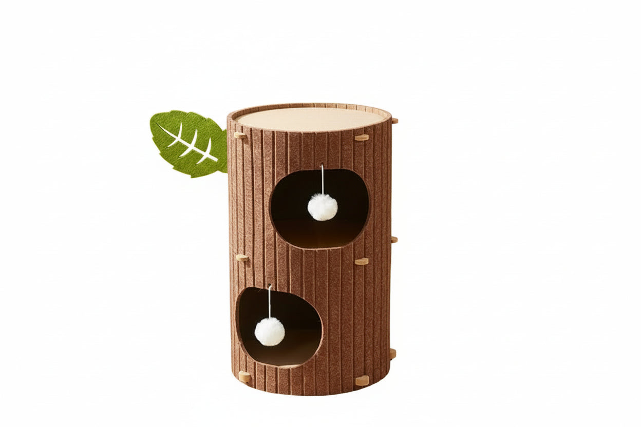 Árbol rascador multinivel para gatos