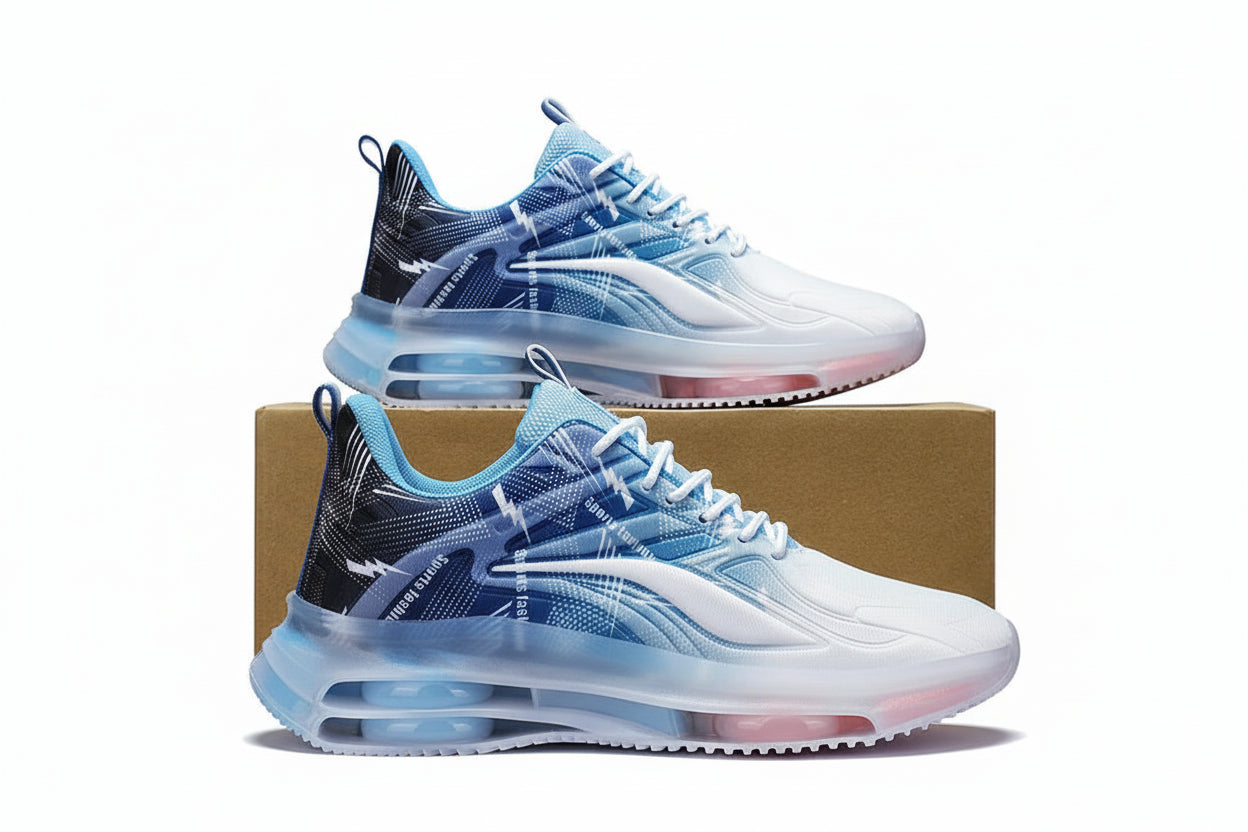 Schuhe mit Air-Cushion-Dämpfung