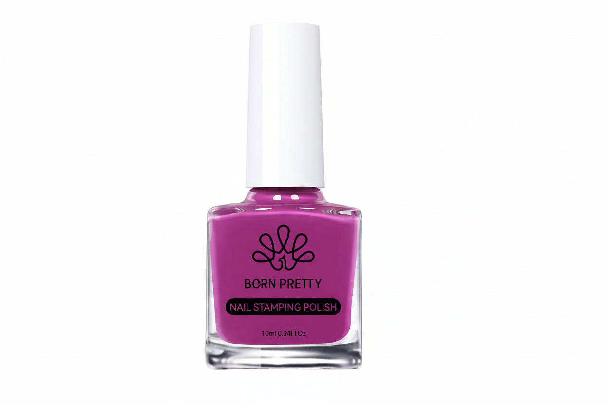 Stamping-Nagellack für klare Muster