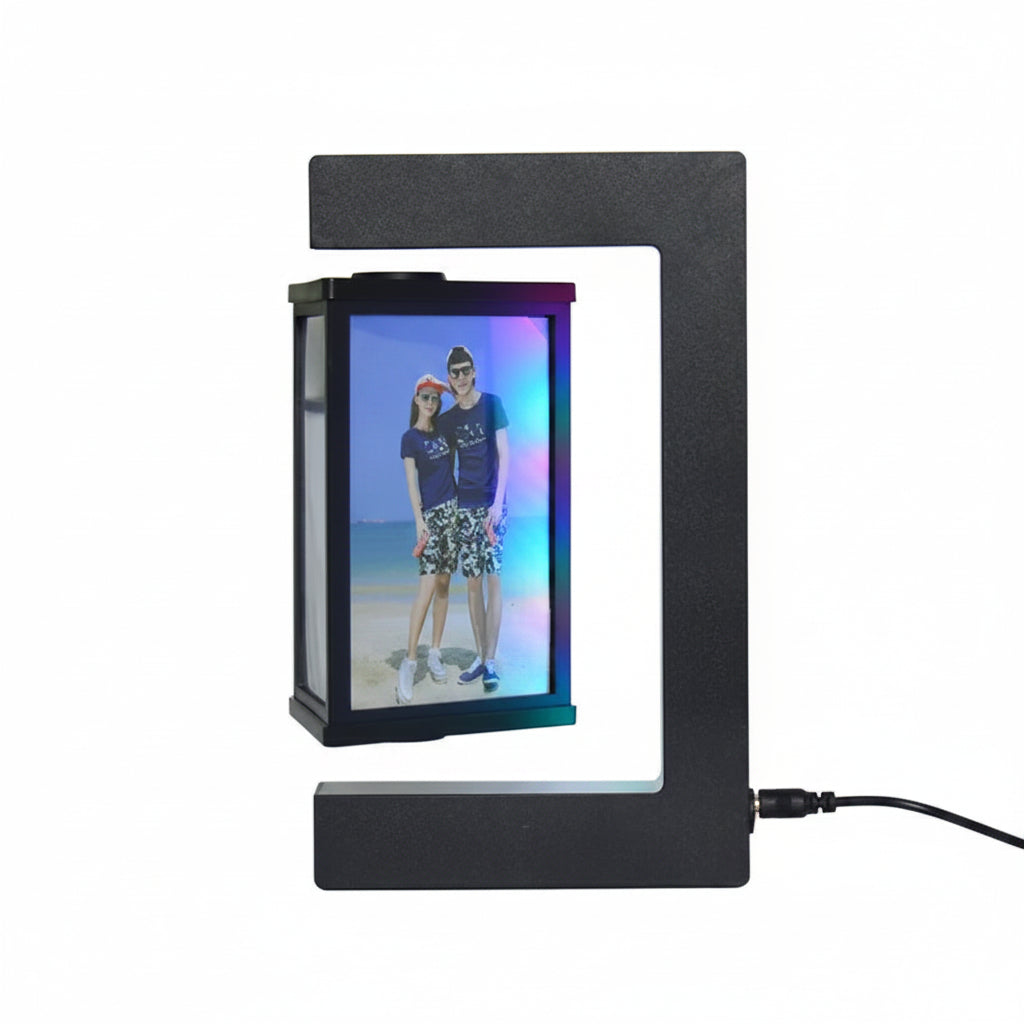 Schwebender Bilderrahmen mit LED