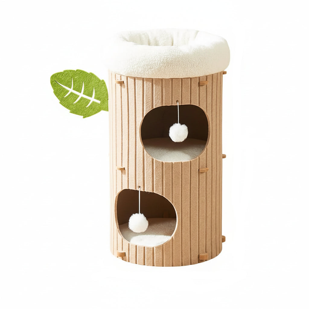 Árbol rascador multinivel para gatos