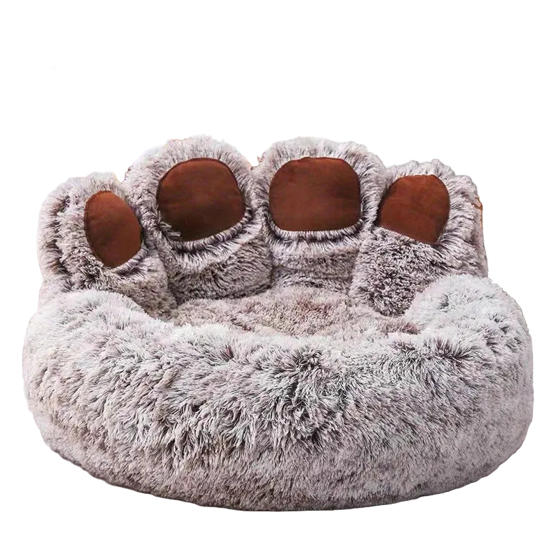 Sofá adorable con forma de pata de oso