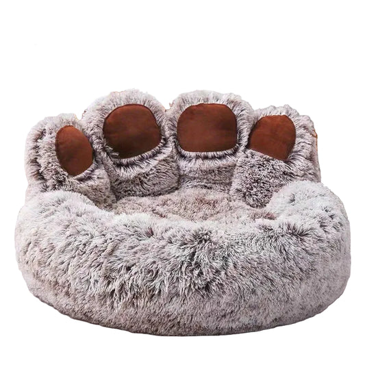 Sofá adorable con forma de pata de oso