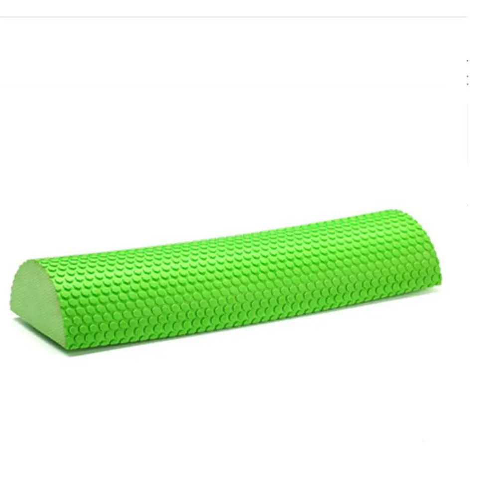 Halbkreis Yoga Foam Roller (30–45 cm) Muskelmassage & Rücken-Training mit Noppenstruktur