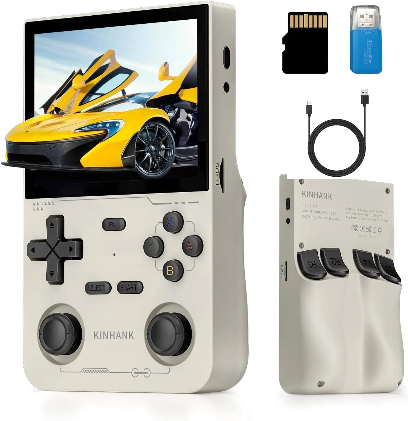 Handheld Konsole mit 20.000+ Retro Games & Dual Joysticks