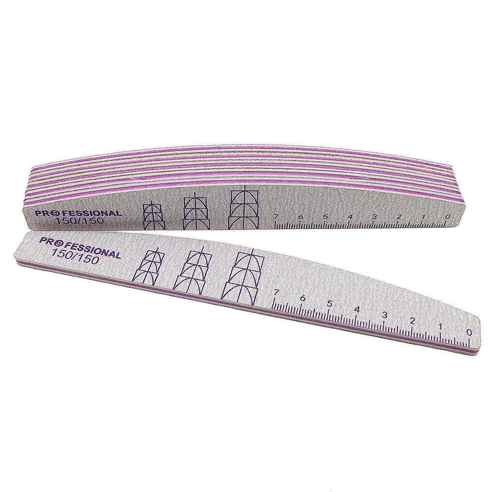Double-sided Nail File Set of 5