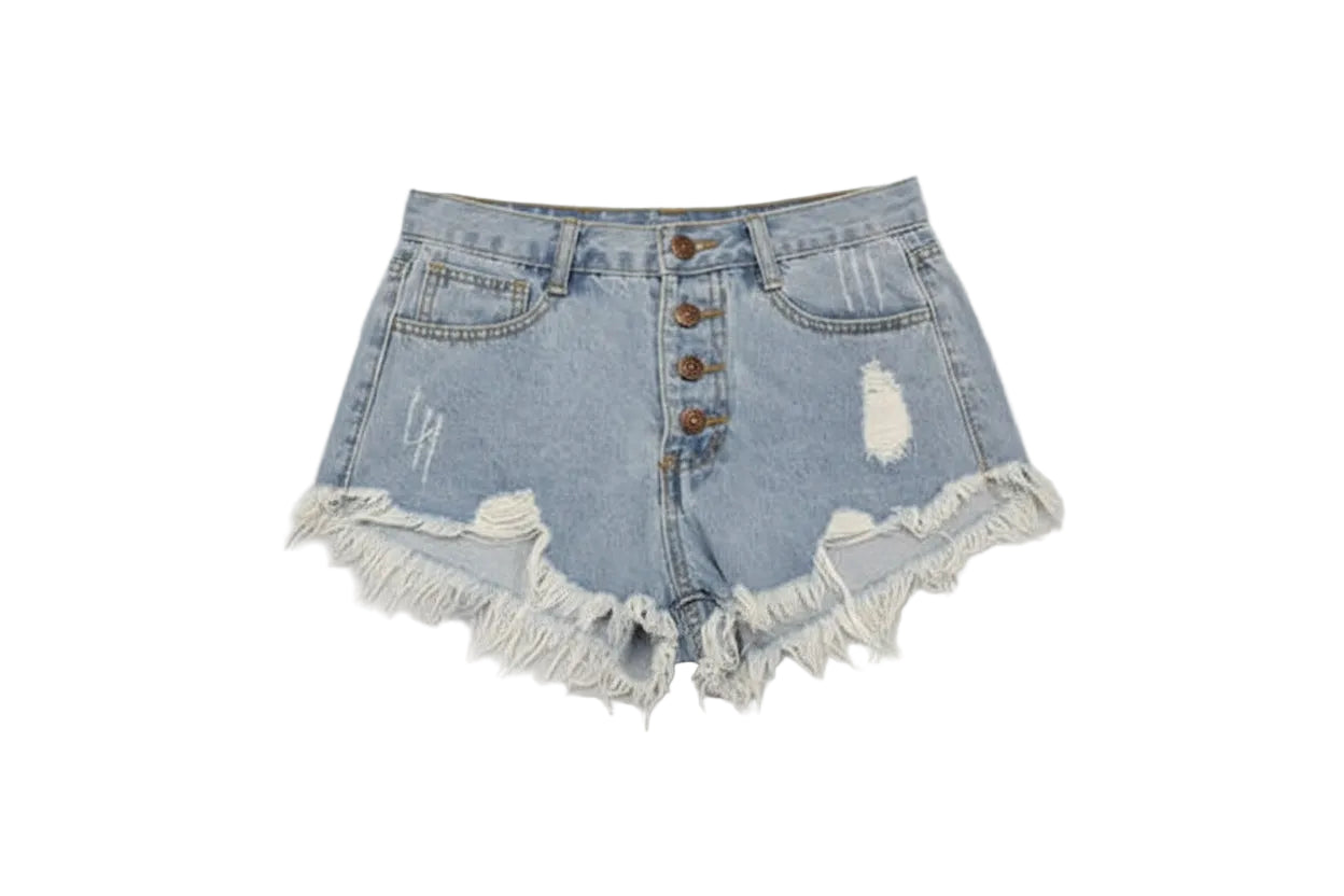 Summer denim shorts