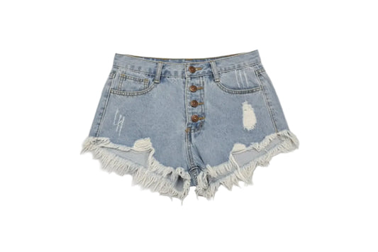 Short en jean d'été