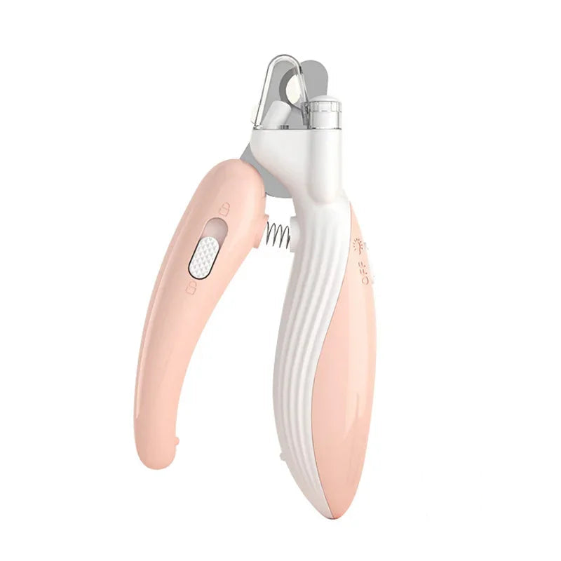 Tijeras profesionales para el cuidado de las uñas con luz LED para una buena visibilidad