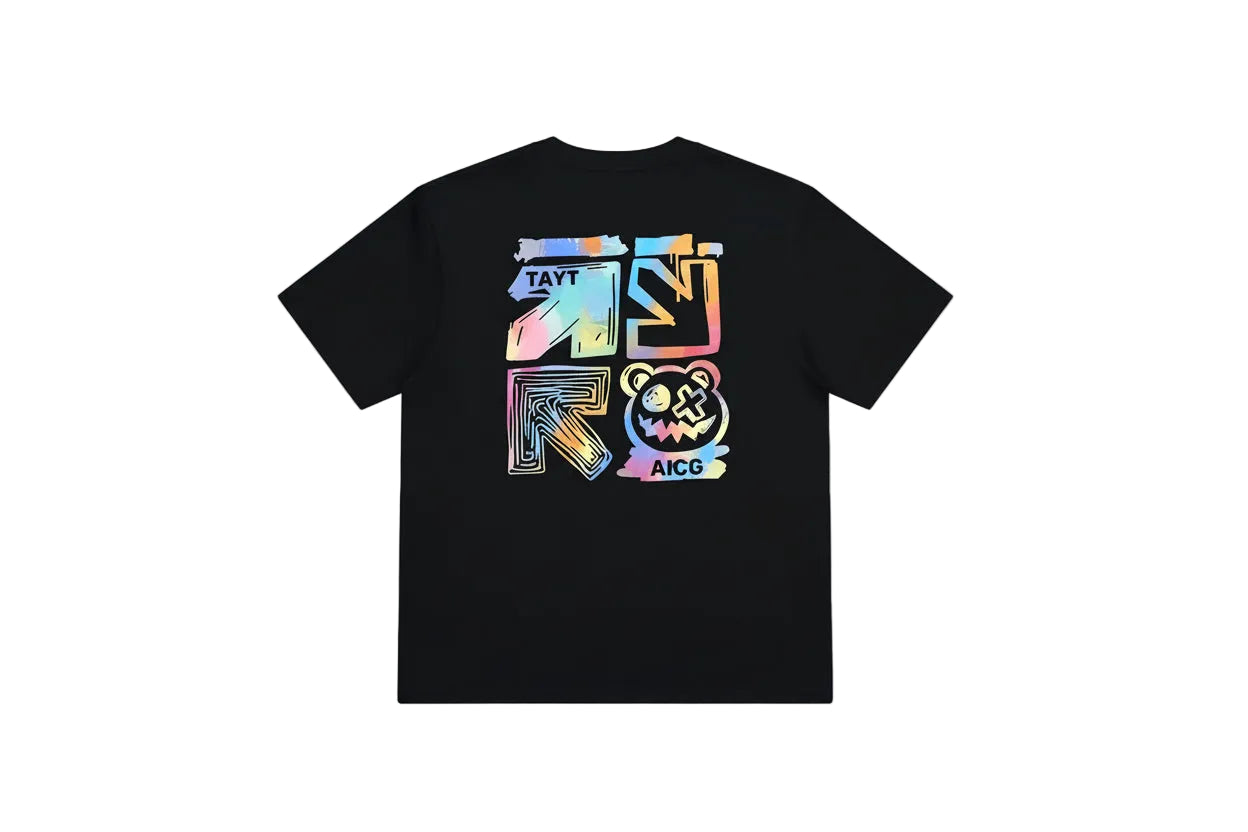 T-shirt with a design