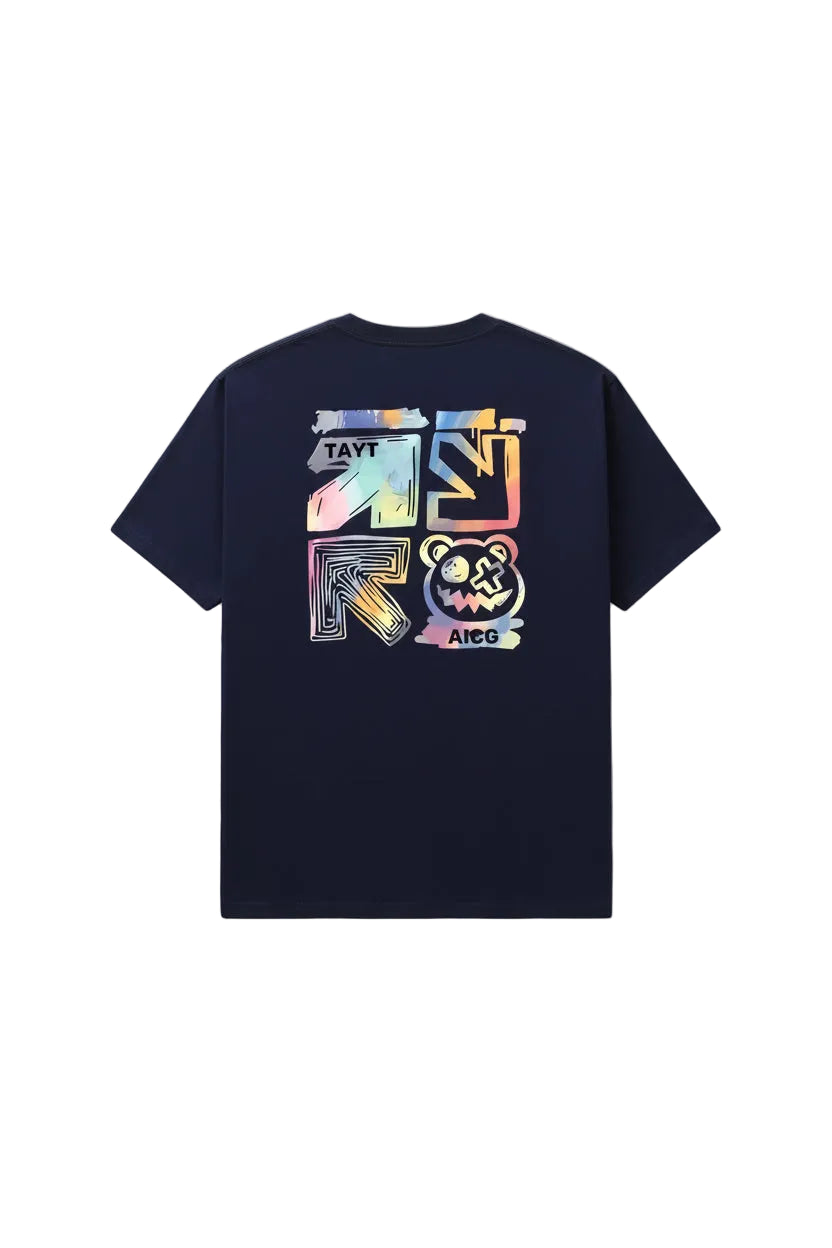 T-shirt with a design