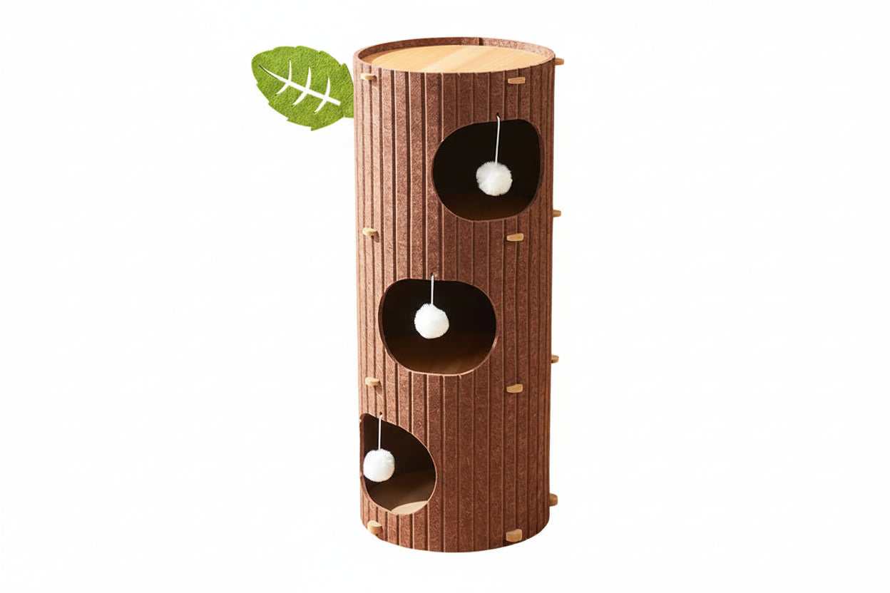 Árbol rascador multinivel para gatos