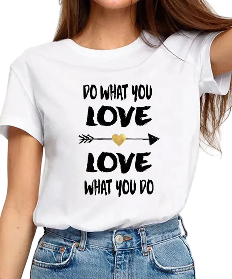 Fashionable T-Shirt with 3D Print Short Sleeve Casual Basic Top