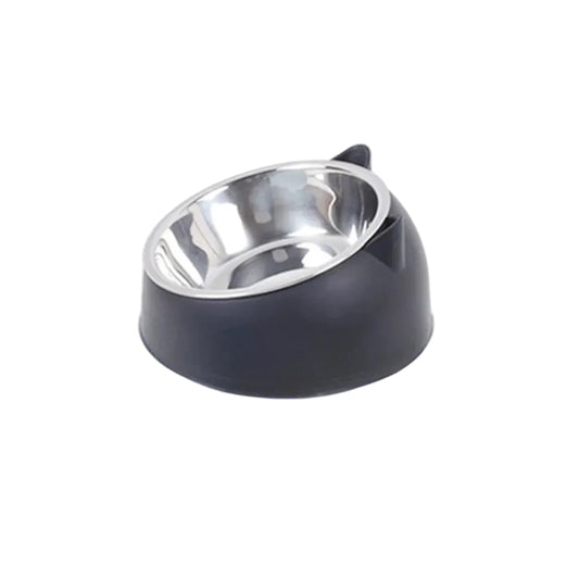 Gamelle surélevée ergonomique pour protéger le cou et la colonne vertébrale, en acier inoxydable, pour chats et chiens